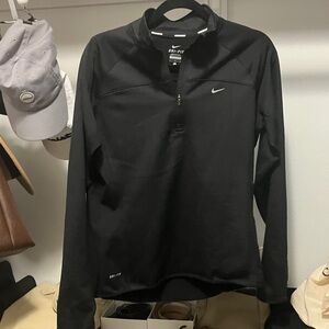 Nike Black Half-Zip Dri-FIT Top med/large